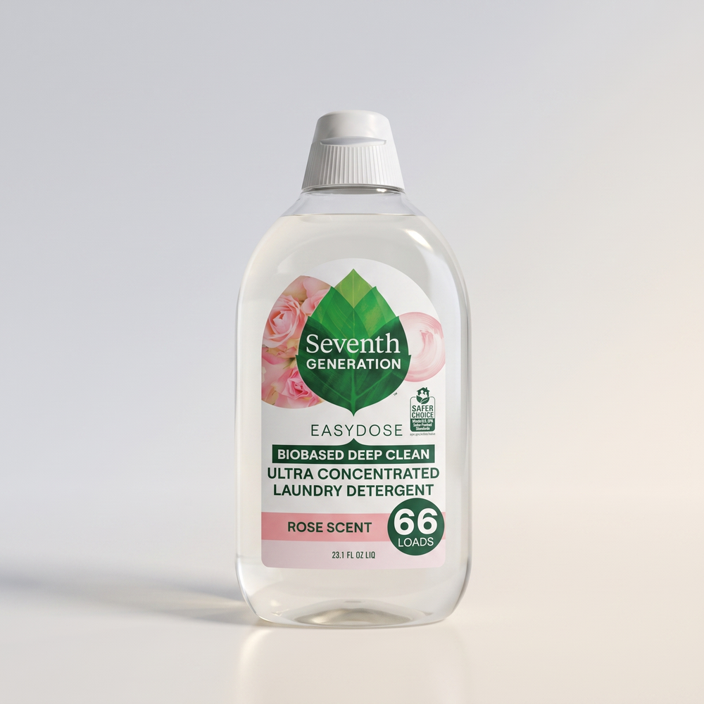 Seventh Generation Laundry Detergent Rose