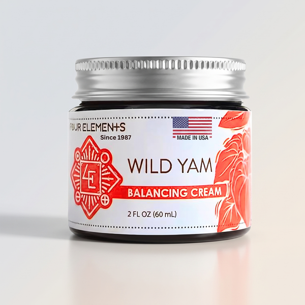 Wild Yam Cream 2oz, Four Elements
