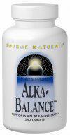 A1, Alkaline Balance, 60 caps, Source Naturals