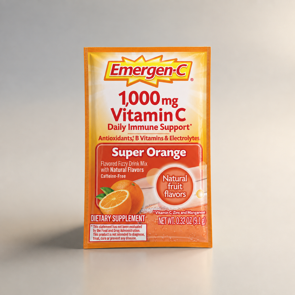 C4, Emergen-C,1000 mg Vitamin C,