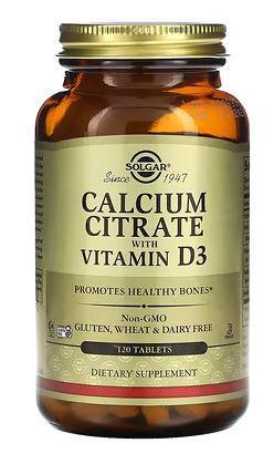 F2, Solgar Calcium Citrate w/ Vit D