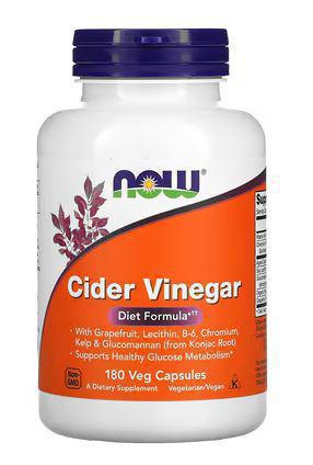 G5, NOW Cider Vinegar 180ct