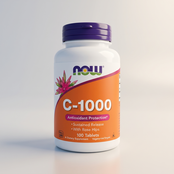 C4, C-1000 With Rosehips, 100 Tabs, NOW