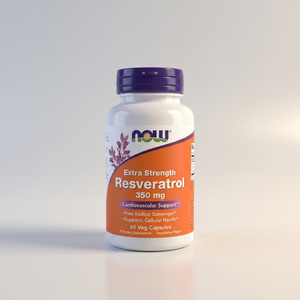 I3, NOW - NATURAL RESVERATROL 200mg 60 VCAPS