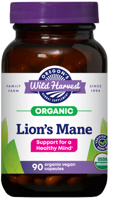 H5,  Lion's Mane, Organic, Oregon's Wild Harvest