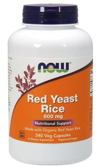 I3, NOW Red Yeast Rice Organic
