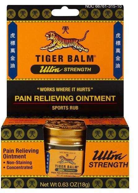 K2-2, Tiger Balm Ultra Strength .63 Oz (08/28)