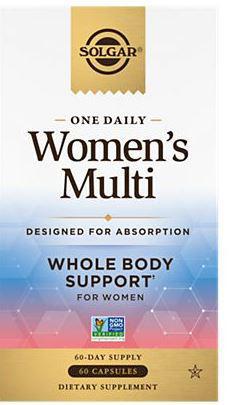 D5, Multivitmin, One Daily Womens 60 CAPS, Solgar