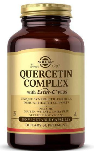 C3, Quercetin Complex with Ester-C Plus, 50 Veg Caps, Solgar