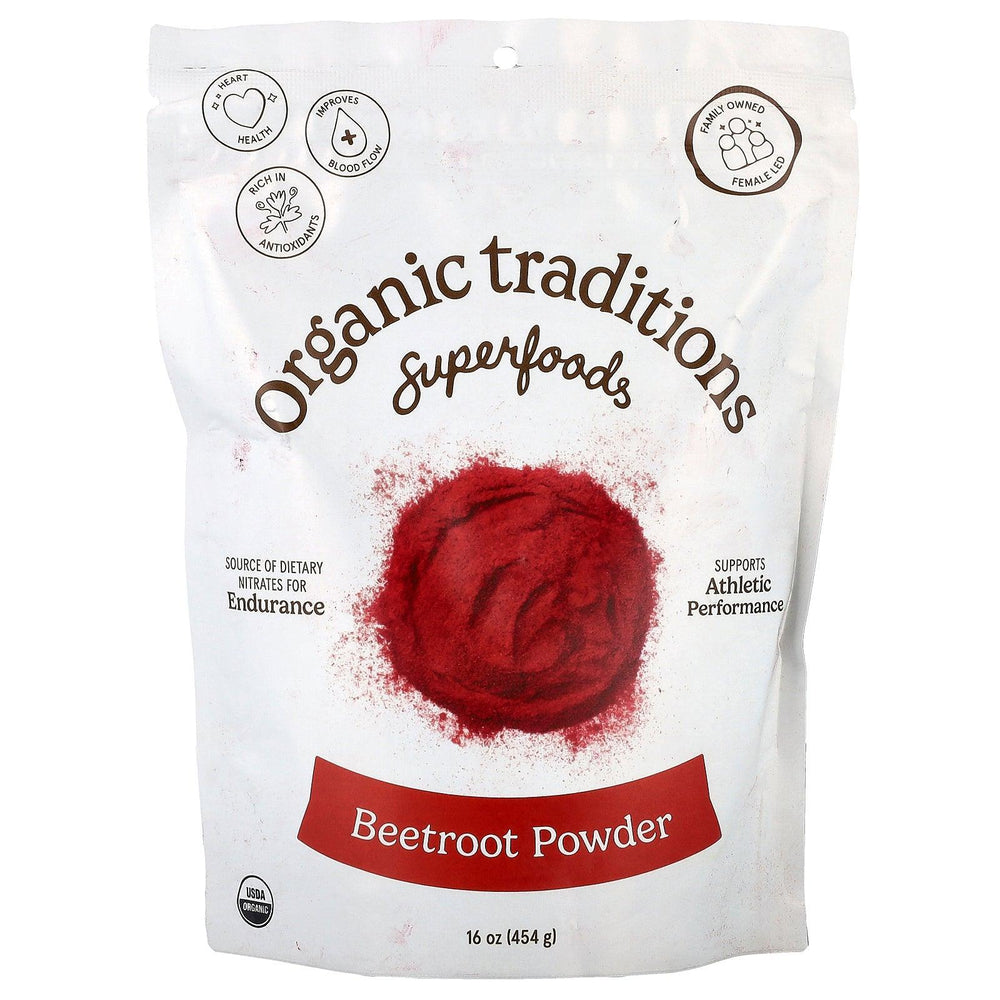 G3, Beetroot Powder, ORGANIC TRADITIONS
