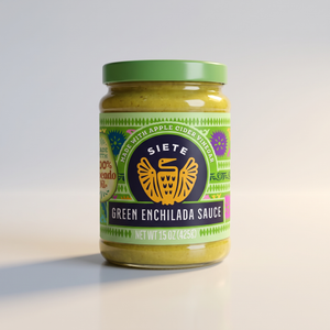 Siete Family Foods Gluten Free Green Enchilada Sauce  15 Oz