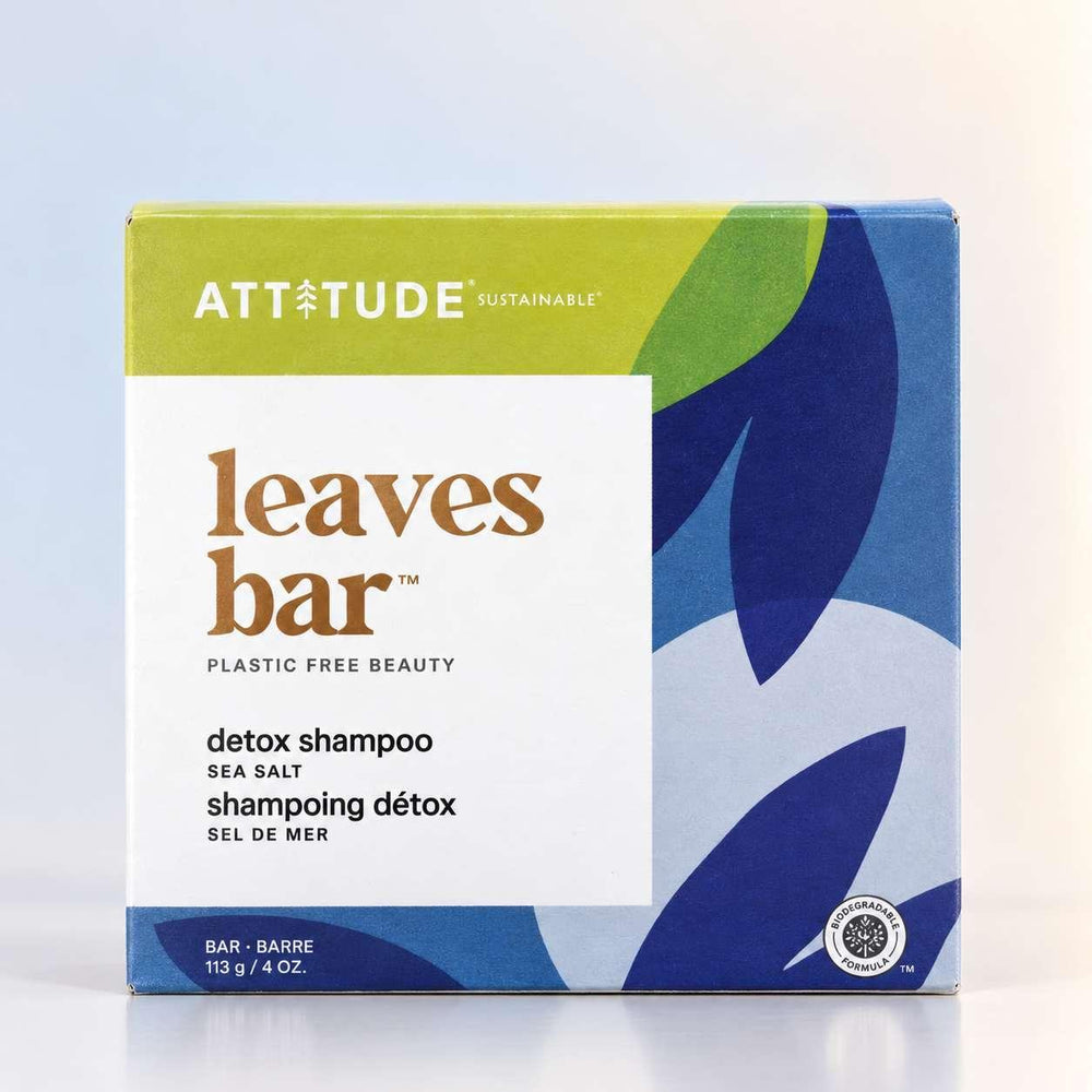 Attitude Leaves Bar Detoxify Shampoo
