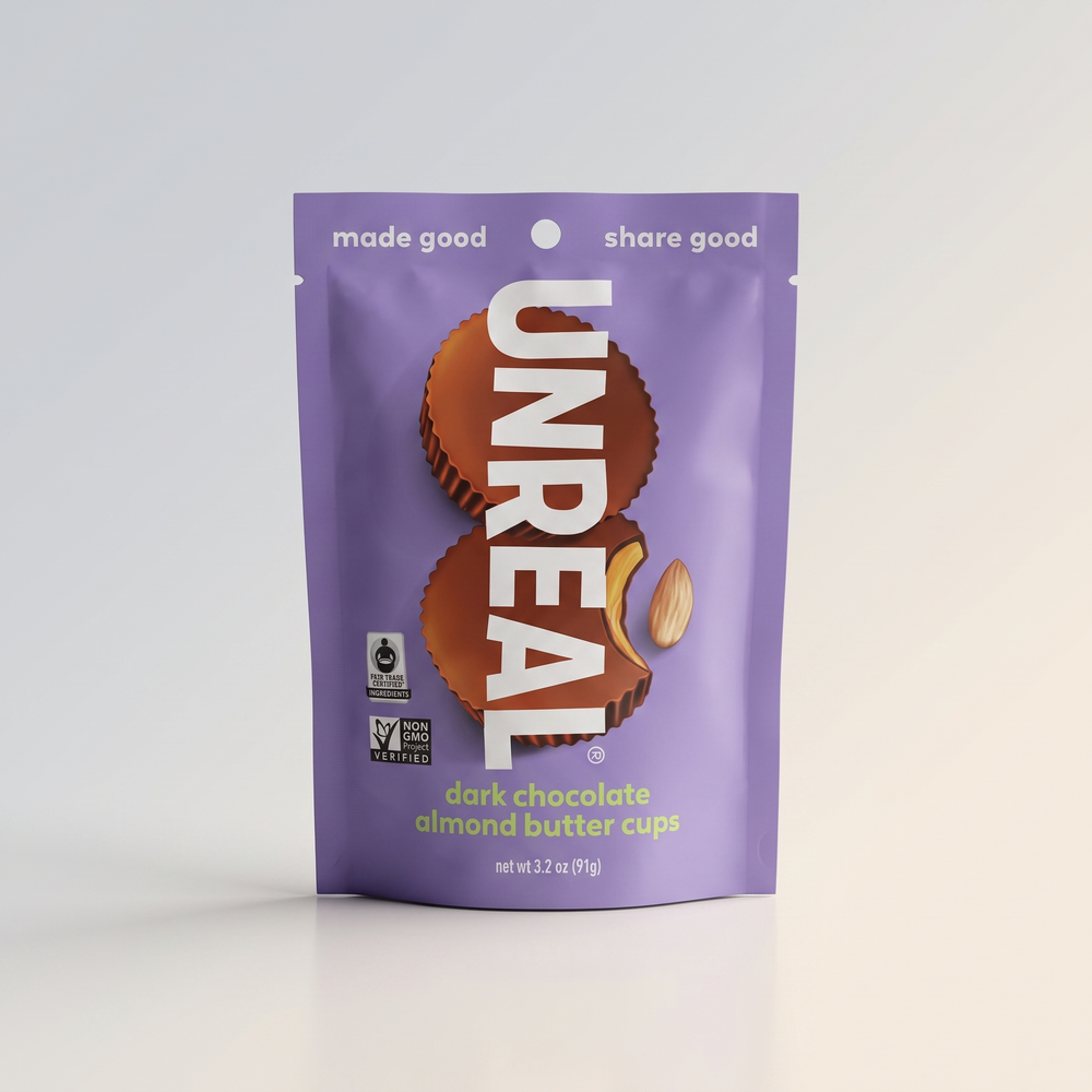 Dark Chocolate Almond Butter Cup, Unreal