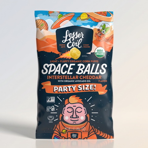 Space Balls Intersellar Cheddar, Lesser Evil