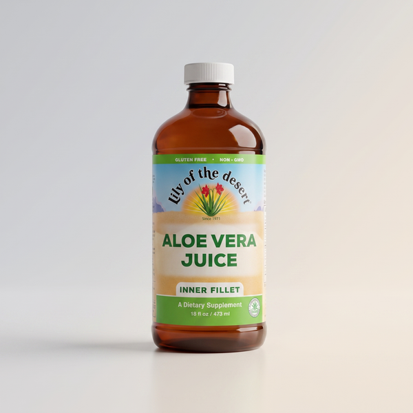 Lily of the Desert Aloe Vera Juice - Inner Fillet | 16 Fl Oz Liquid