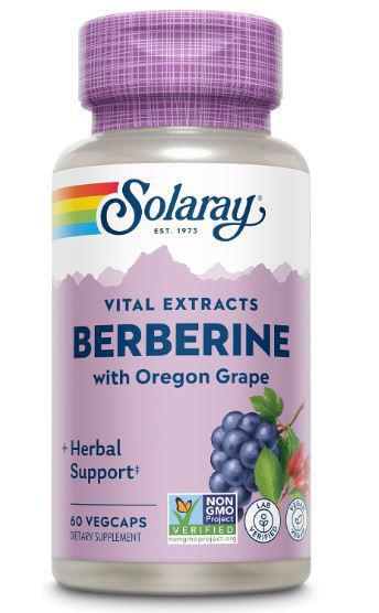 G3, Solaray Berberine Root Extract 500MG, 60 C-Vcp