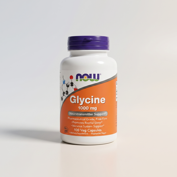 B1, Glycine, 1000 mg, 100 Veg Caps. NOW