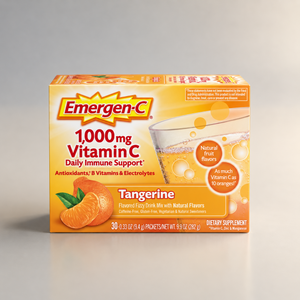 C4, Emergen-C,1000 mg Vitamin C,