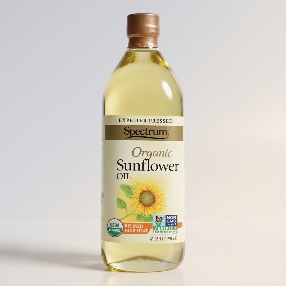 Organic Refined Sunflower Oil