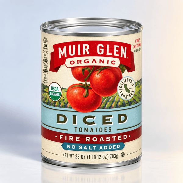 Muir Glen Diced Tomatoes,