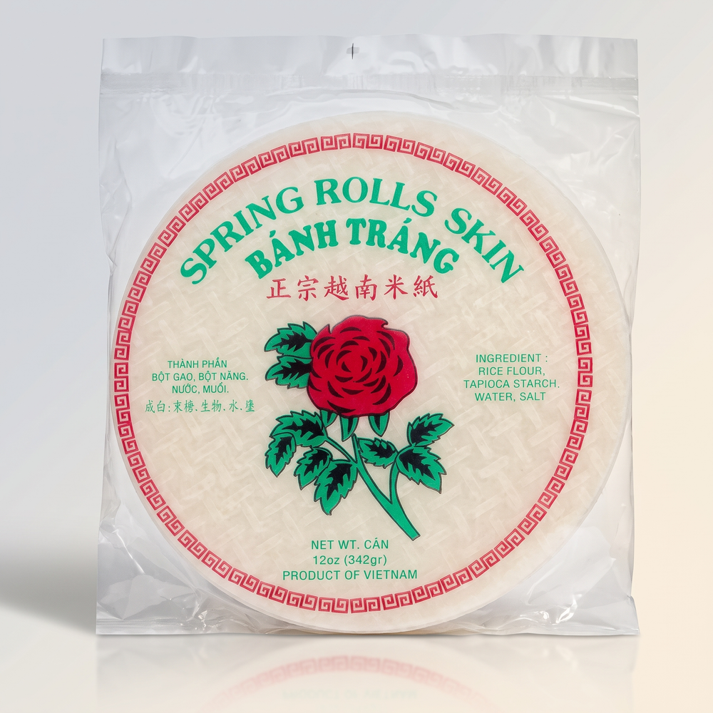 Vegetarian Spring Rolls Skin, Banh Trang