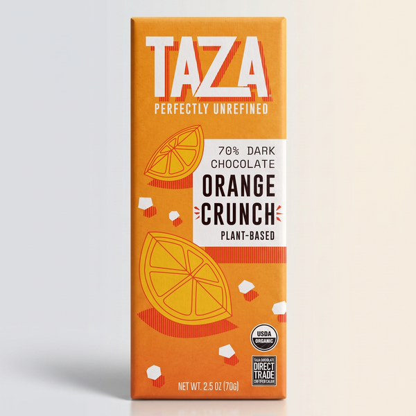 Orange Crunch Bars, Taza Bars