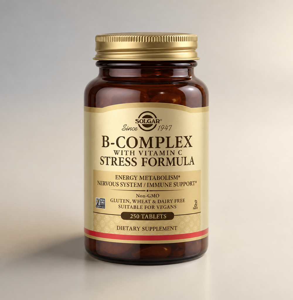 C1, B-Complex with Vitamin C, Stress Formula, Solgar