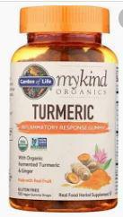 I5, GOL Organics Turmeric 120ct GUMMY