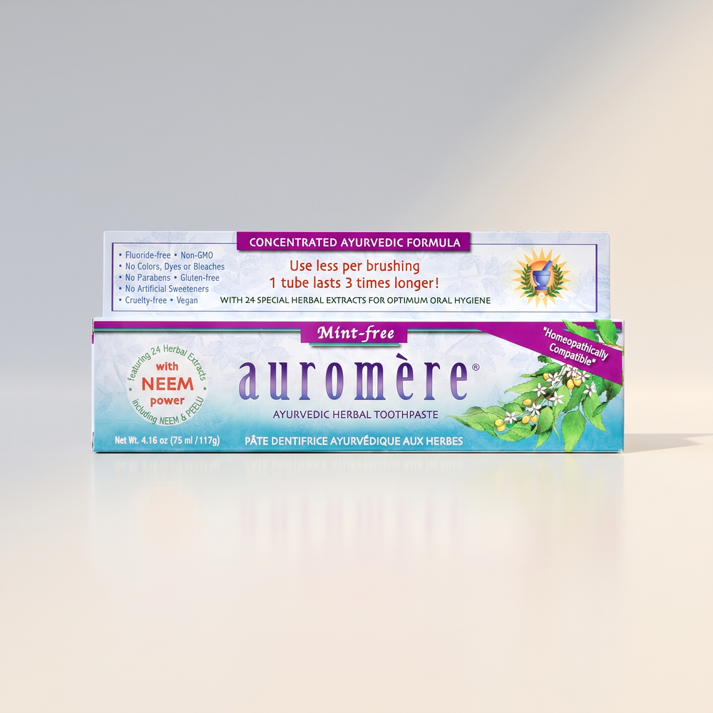 AUROMERE MINT-FREE TOOTHPASTE