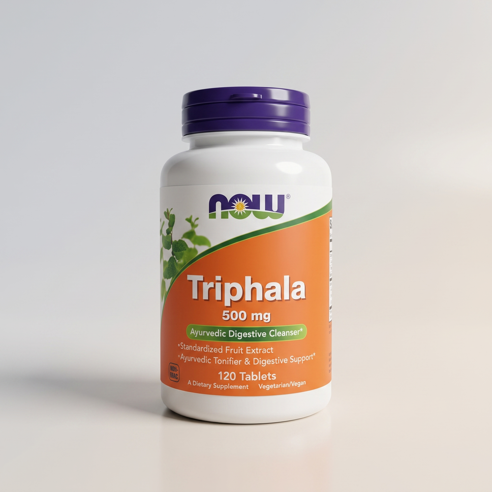 A2, Triphala, 500 mg, 120 Tabs, NOW