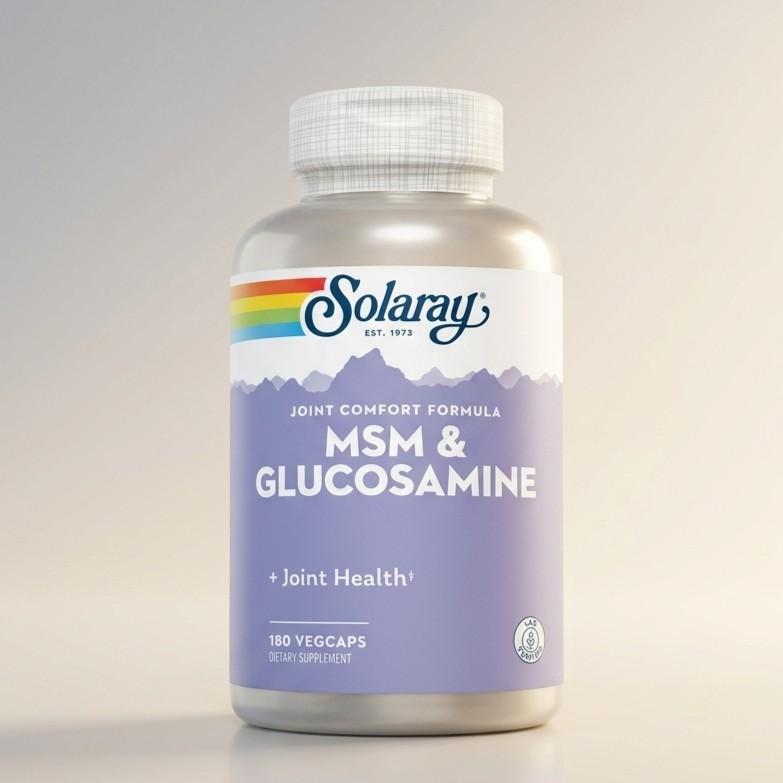 B5, Solaray, MSM & Glucosamine