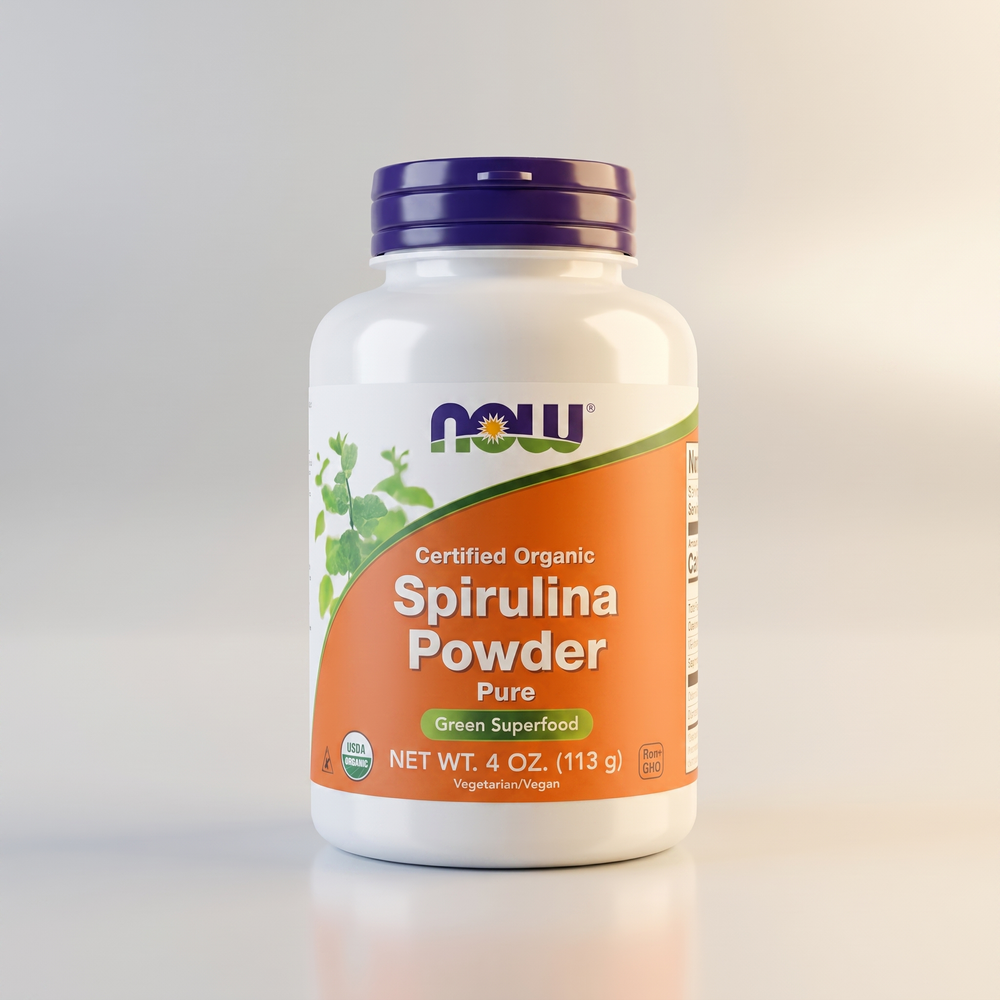 A4, Spirulina Powder, 4 oz, NOW