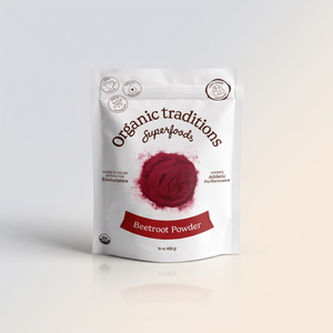 G3, Beetroot Powder, ORGANIC TRADITIONS