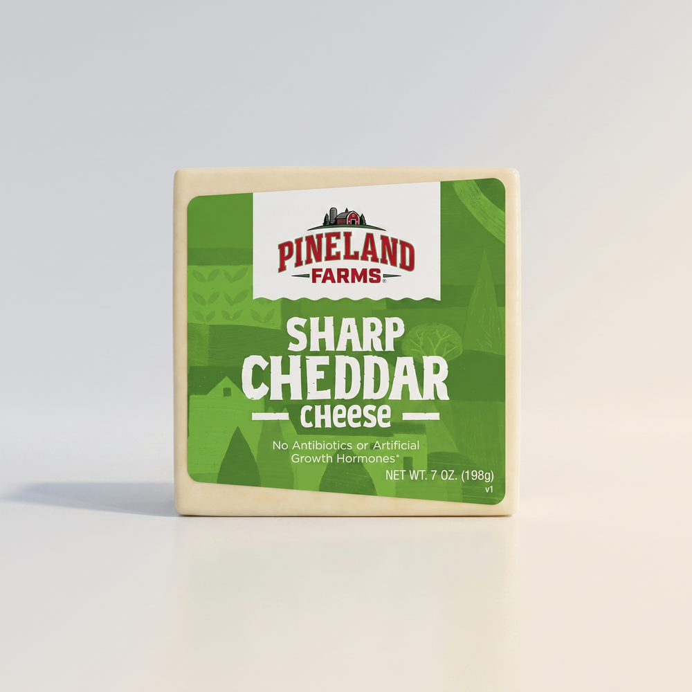 Cheddar Cheese, Sharp, Pineland Farms