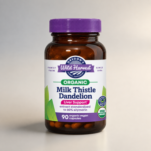 A2 I1, Milk Thistle Dandelion Organic Veg Caps, Oregon's Wild Harvest