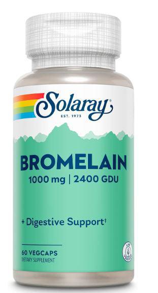 A1, Bromelain, 1000 mg, 60 Veg Caps, Solaray