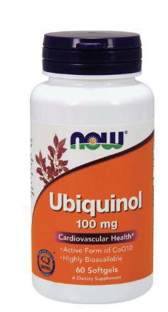 B3, Ubiquinol, 100 mg, 60 Softgels, NOW