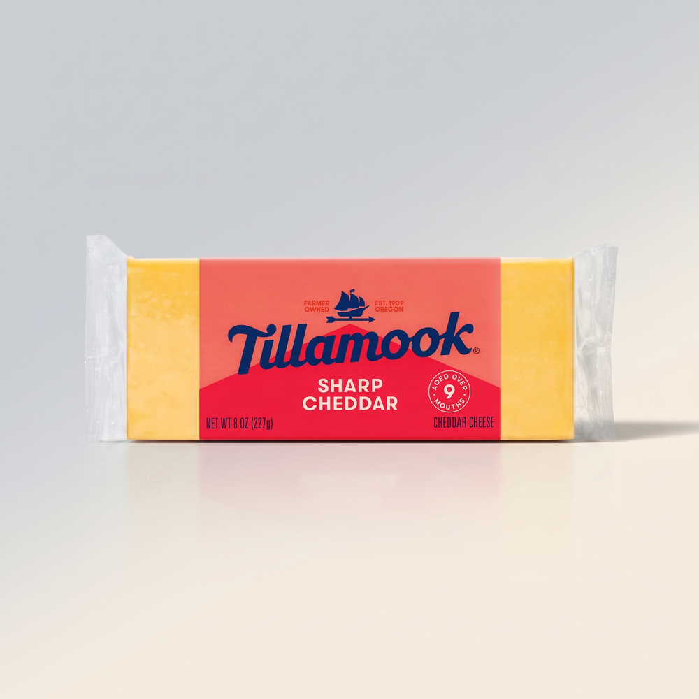 Sharp Cheddar Cheese, Tillamook