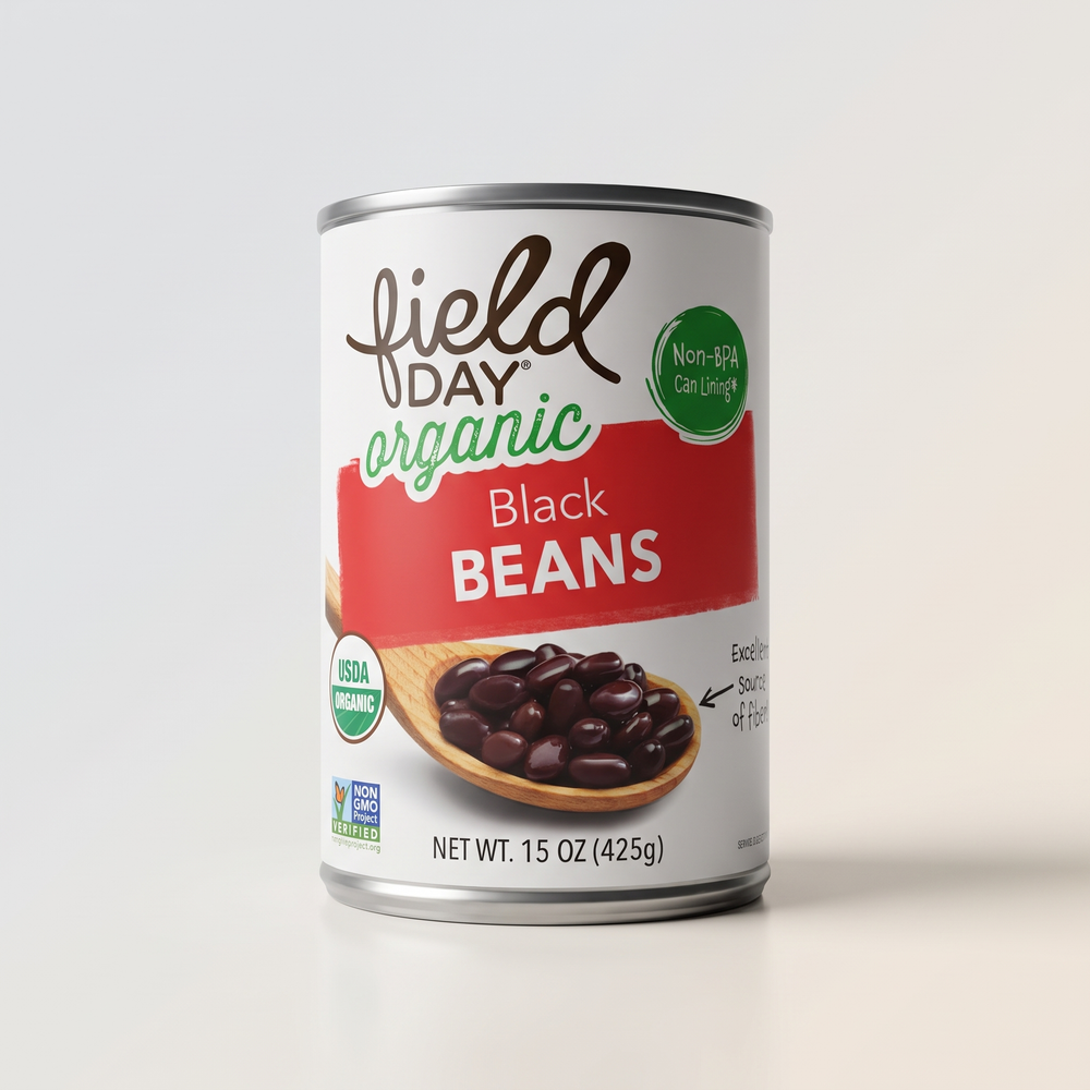 Black Beans, Field Day, Organic