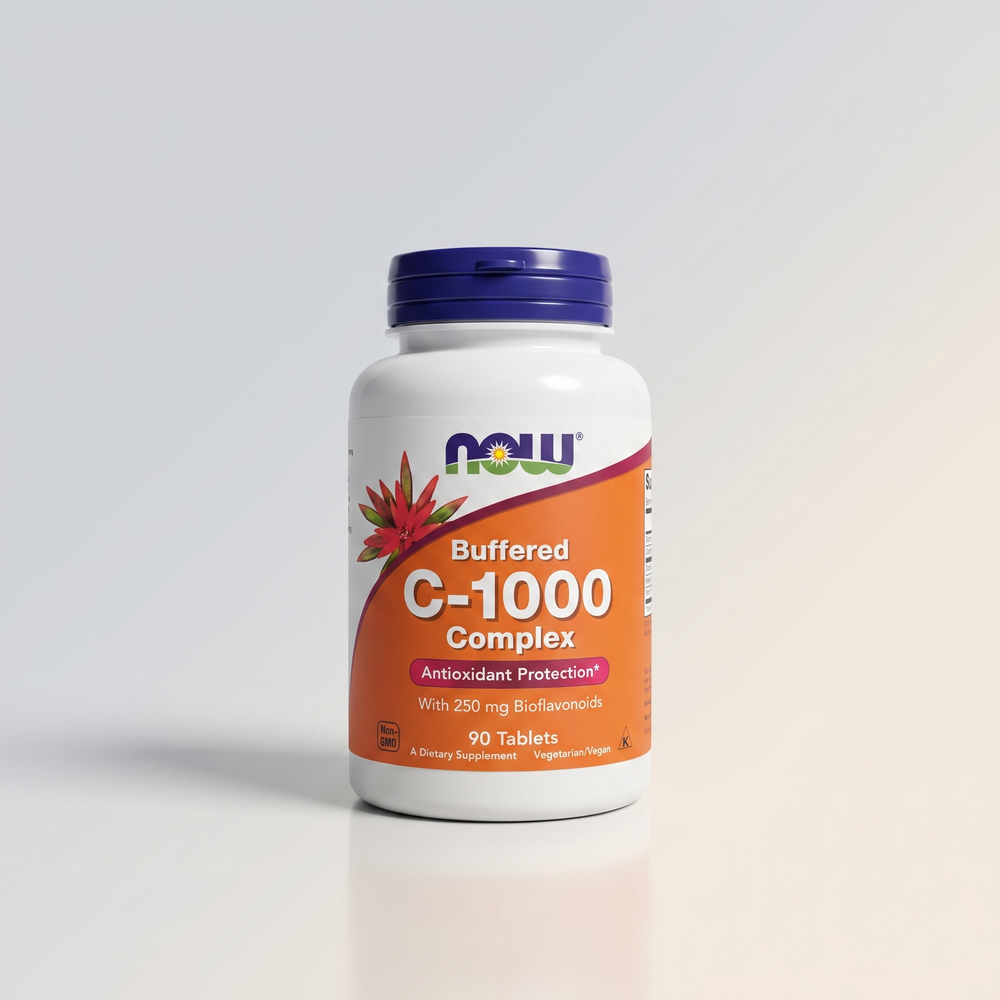 C4, Buffered C-1000 Complex, 90 Tabs, NOW