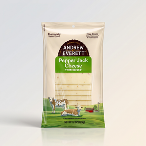 Pepper Jack Cheese Slices, 7 oz, Andrew & Everett