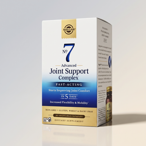 B5, Solgar No. 7 Vegetable Capsules
