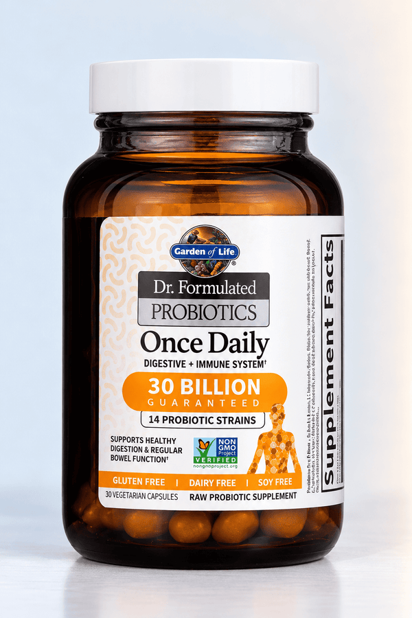 Dr. Formulated Probiotics, Once Daily, 30 Capsules, GOL