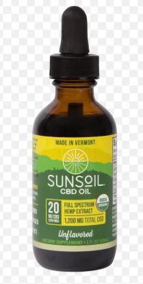 K3, CBD Oil Unflavored, Sunsoil