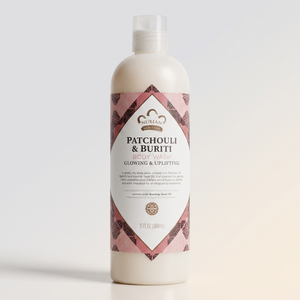 Body wash, patchouli, nubian heritage