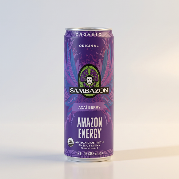 Amazon Energy Drink Acai Berry - 12 Fl Oz
