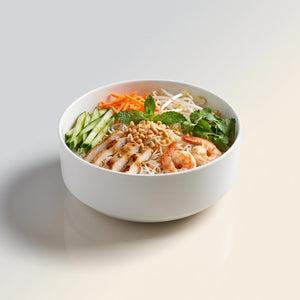 Summer Garden Rice Vermicelli Bowl