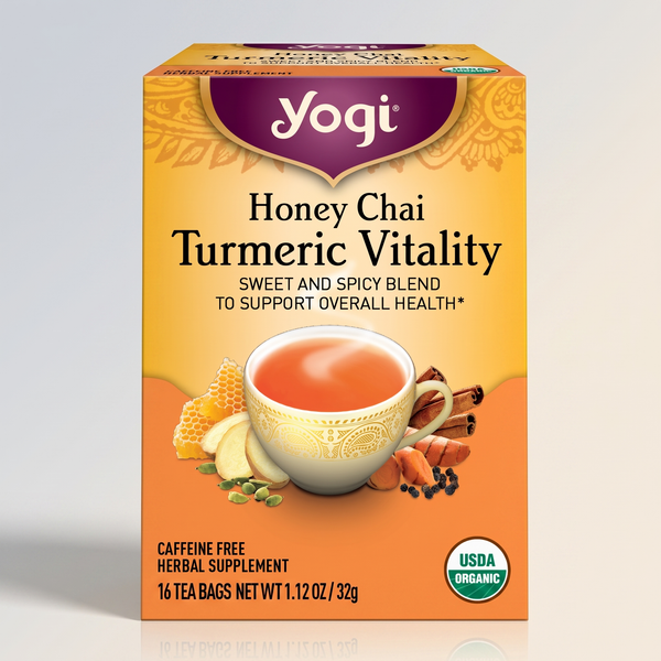 Honey Chai Turmeric Vitality, Yogi