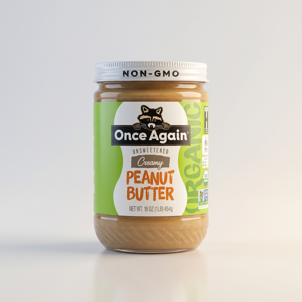Organic Smooth Peanut Butter