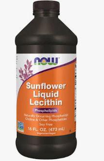 E4, Sunflower Liquid Lecithin 16 Fl Oz